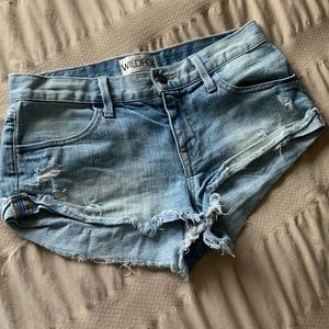 Wildfox Jean shorts